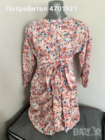 Дамска рокля на цветя, снимка 5 - Рокли - 53136614