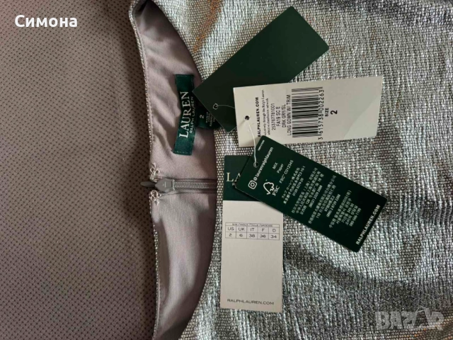 Официална рокля Ralph Lauren , снимка 3 - Рокли - 52740573