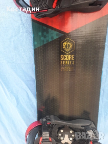 сноуборд NIDECKER SCORE 162см.  с автомати, снимка 4 - Зимни спортове - 53205924
