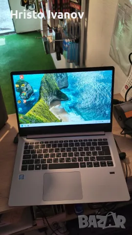 Лаптоп Acer Swift 1 SF114-32, Windows 11, камера и микрофон външни подарък!