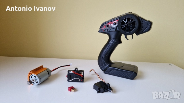 4emkoß Momop RC390, ESC, CepBo, Трансмитер