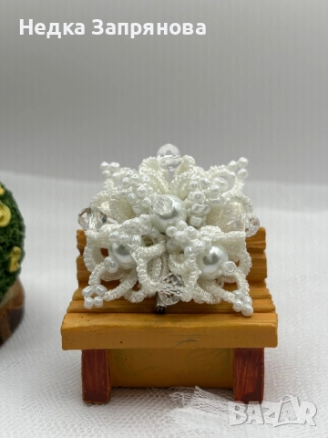 Брошка Ръчно изплетена Уникален акцент за всеки стил Различни цветове по поръчка , снимка 2 - Други - 52713472