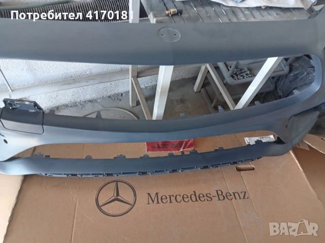 cls Mercedes AMG W257 предна броня оригинална , снимка 5 - Части - 52276173