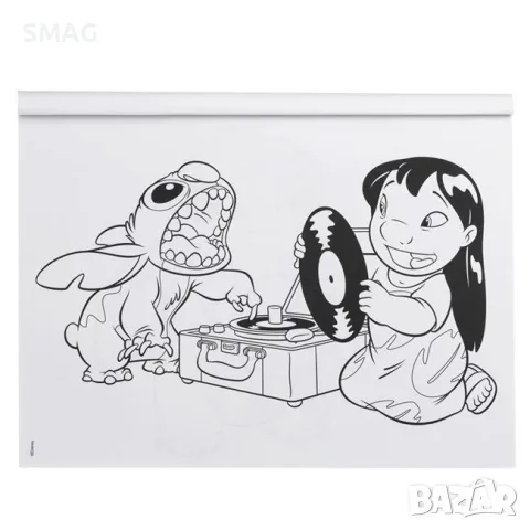 Блокче за рисуване A4 с картинки за оцветяване stitch_1236687, снимка 2 - Други - 55705446
