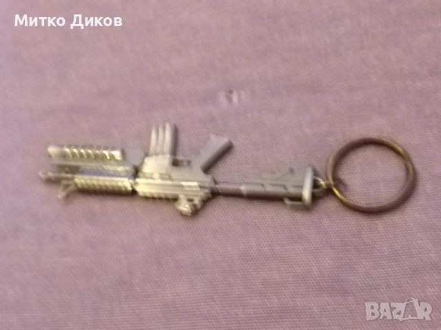 Метален ключодържател 1:1 на автомат М 16 нов, снимка 6 - Колекции - 53113200