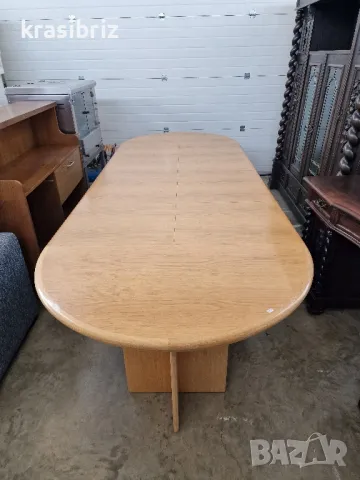 Масивна Разтегателна Трапезна Маса-320см-внос от Германия!