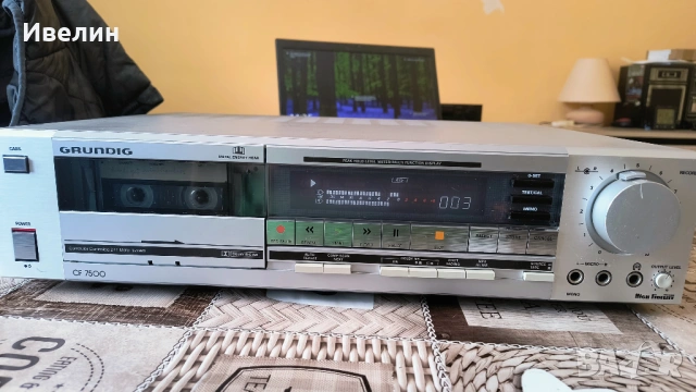 продавам триглав дек Grundig, снимка 2 - Декове - 53588740