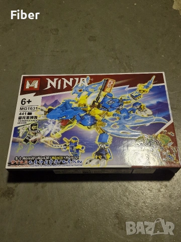 Конструктор Нинджа синия дракон