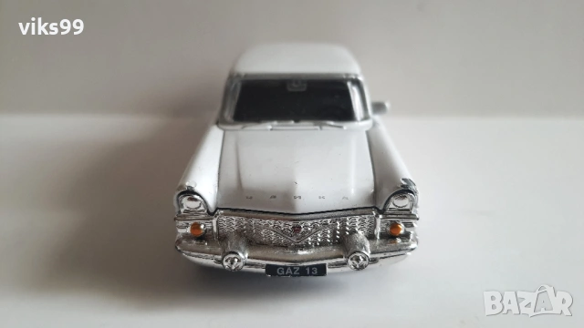 ЧАЙКА ГАЗ-13 Welly - Мащаб 1:43, снимка 7 - Колекции - 53175248