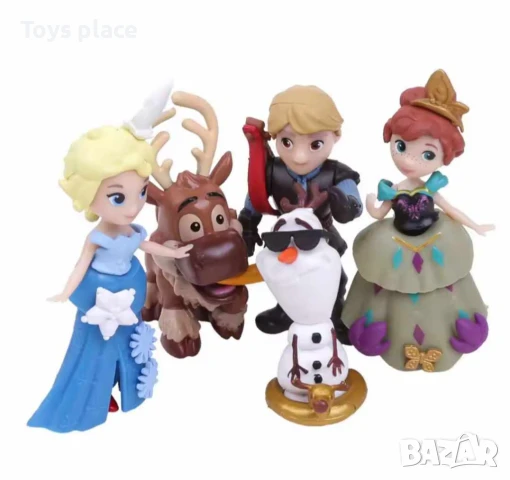 Комплект фигурки Елза и Ана Frozen, фигурки за торта, снимка 4 - Фигурки - 50662369