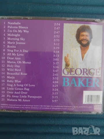 George Baker - The very best - матричен диск музика, снимка 3 - CD дискове - 53773095