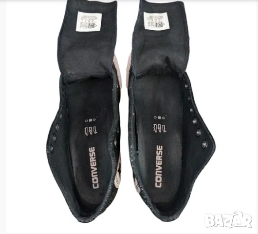 кецове на платформа Converse All Star CTAS Luxury Mid Wedge номер 40,5, снимка 4 - Кецове - 53501831