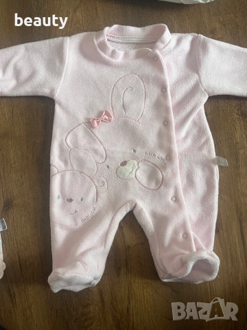 Бебешки плюшени гащеризони ромпъри , снимка 2 - Бебешки гащеризони - 52248161
