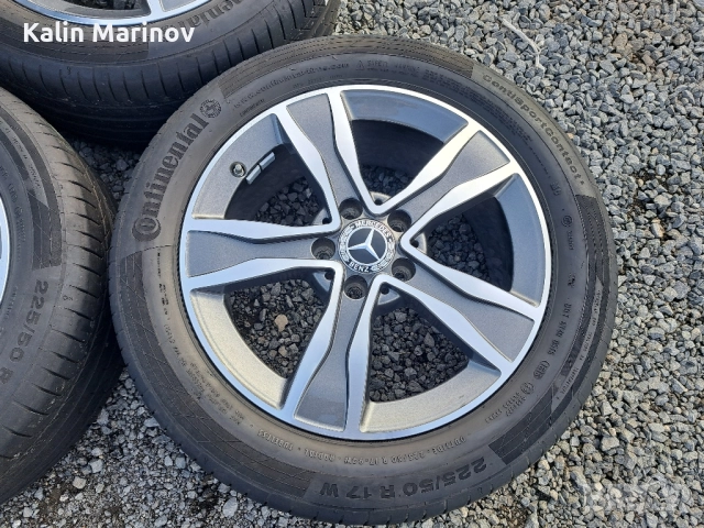 джанти за мерцедес 5х112 17 цола, снимка 3 - Гуми и джанти - 52451559