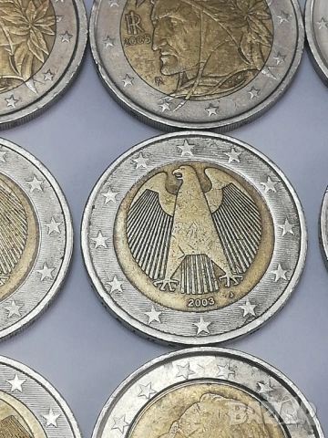 лот от 15 монети от 2 евро различни държави, снимка 12 - Нумизматика и бонистика - 47791967