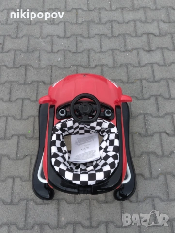 CANGAROO Проходилка CABRIO червен, снимка 6 - Проходилки - 53569070