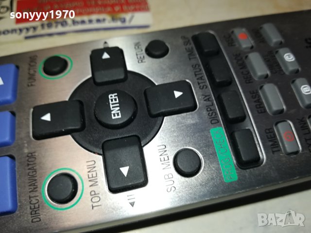 PANASONIC TV-DVD RECORDER REMOTE CONTROL 1102241447, снимка 11 - Дистанционни - 44241298