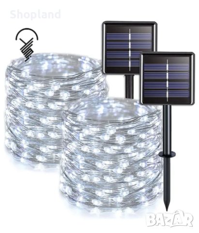 Лампички със соларна батерия, снимка 1 - Соларни лампи - 41994299