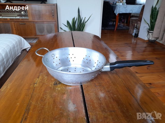 Стара алуминиева цедка,гевгир #12