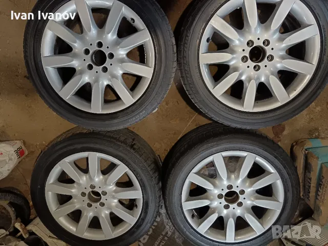 Оригинални джанти с гуми 18 цола за mercedes s w221, снимка 2 - Гуми и джанти - 50419009