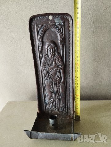 старо месингово кандило,тамянник,свещник, снимка 3 - Други ценни предмети - 41575601