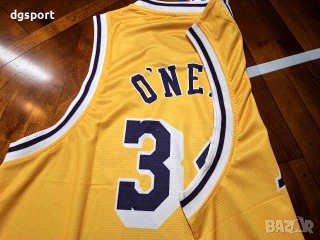 Баскетболен потник на Шакил О'Нийл#Лейкърс#34#Mitchel&Ness!, снимка 3 - Баскетбол - 52580870