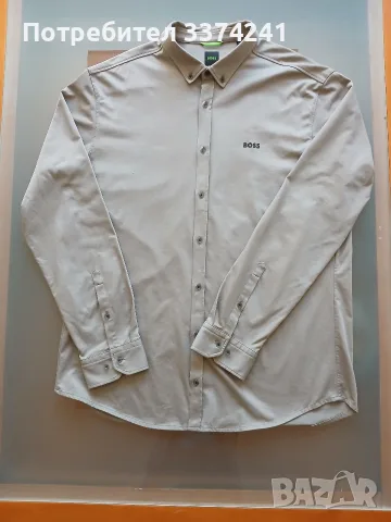 Мъжка риза BOSS - XXL, снимка 3 - Ризи - 56361498
