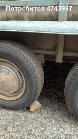 двуосно ремарке за кола Hapert K2000-20, снимка 7 - Аксесоари и консумативи - 53576295