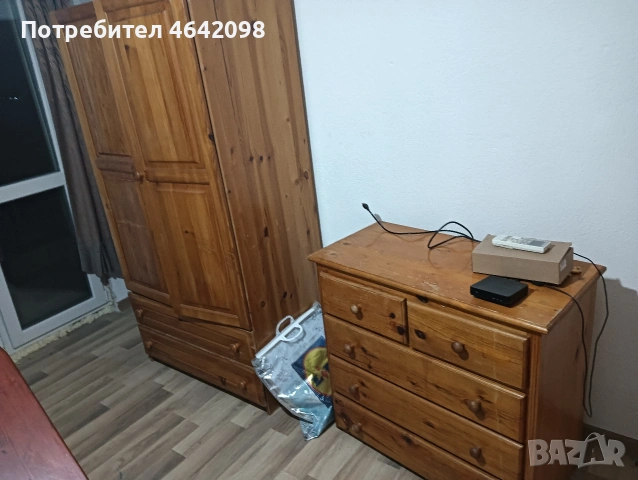 мебели- спалня, приста, гардероб, скрин, н.шкафчета, бюро и стилаж, снимка 8 - Други - 53611906