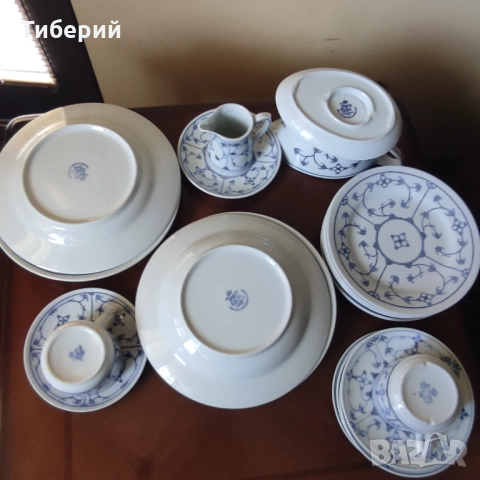 Порцеланов сервиз за хранене, снимка 2 - Сервизи - 51939987