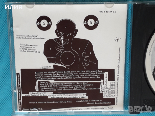 The Bates-1995-Pleasure+Pain(Pop Punk)(Germany), снимка 4 - CD дискове - 44767722
