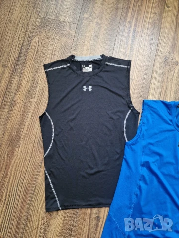 Страхотни мъжки спортни потници UNDER ARMOUR,  размер L , снимка 3 - Тениски - 50993582