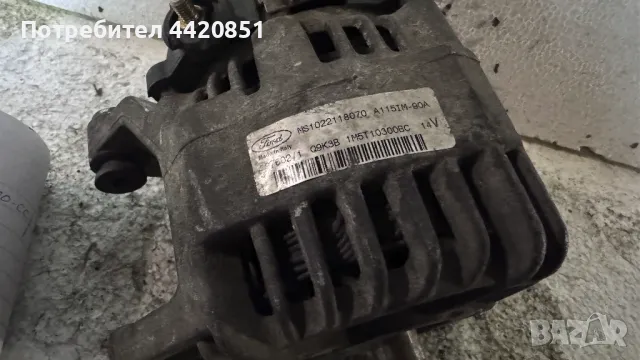Динамо/Алтернатор за Ford Focus - 09K3B  1M5T10300BC, снимка 2 - Части - 49891488