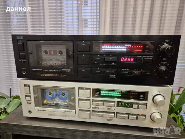 Два броя висок клас триглави касетни декове PIONEER CT-A7X и Pioneer CT-A7, снимка 3 - Декове - 53202392
