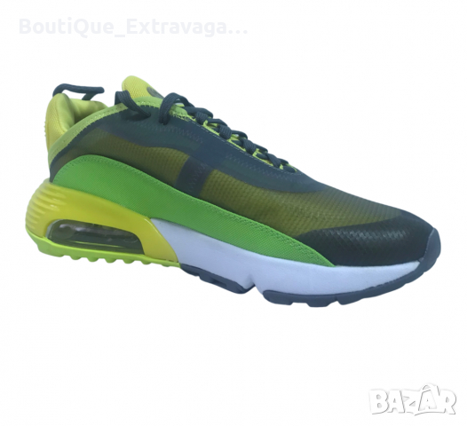 Мъжки маратонки Nike Air Max 2090 Green/Yellow/Grey !!!, снимка 2 - Маратонки - 36355975