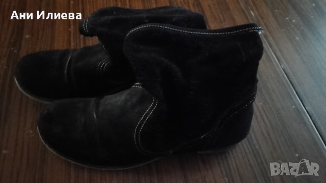 Пролетно - летни ботушки естествен велур, снимка 7 - Дамски боти - 41599091