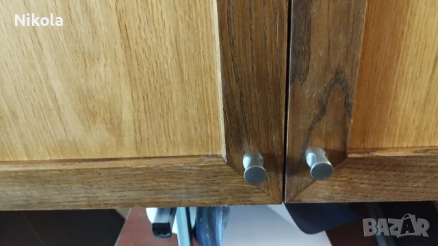 Кухненски шкаф горен ред с орехови врати масив 80/60/32см, снимка 2 - Кухни - 51173374