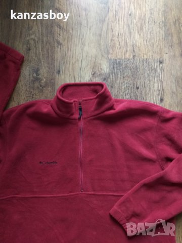 COLUMBIA Men's II Half Zip Fleece - страхотен мъжки полар ХЛ КАТО НОВ, снимка 4 - Спортни дрехи, екипи - 39341192