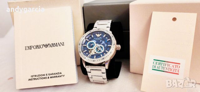 Emporio Armani AR60052 automatic skeleton мъжки механичен часовник чисто нов с кутия, снимка 18 - Мъжки - 41782157