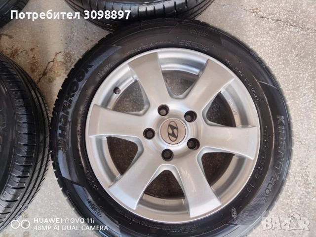 Оригинални лети джанти с подарък летни гуми за Хюндай, Киа и др , снимка 2 - Гуми и джанти - 50533380