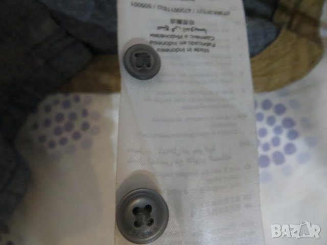 Мъжка риза с дълъг ръкав от лен Esprit, снимка 4 - Ризи - 41292460