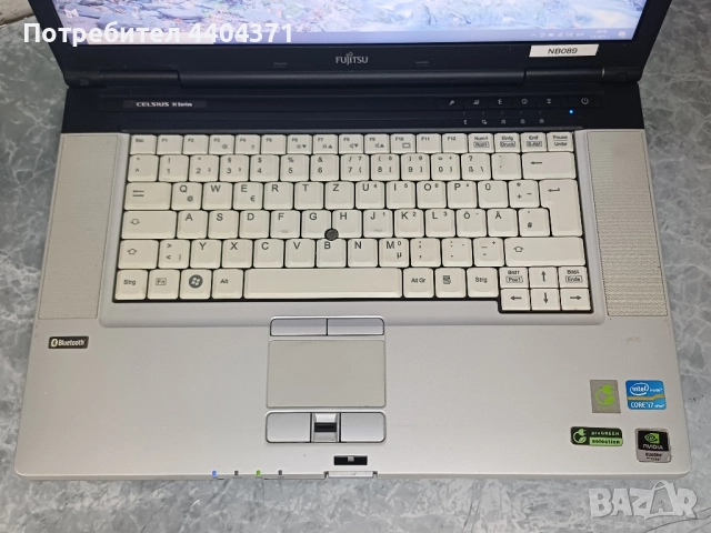Лаптоп FUJITSU i7, снимка 2 - Лаптопи за работа - 51585144