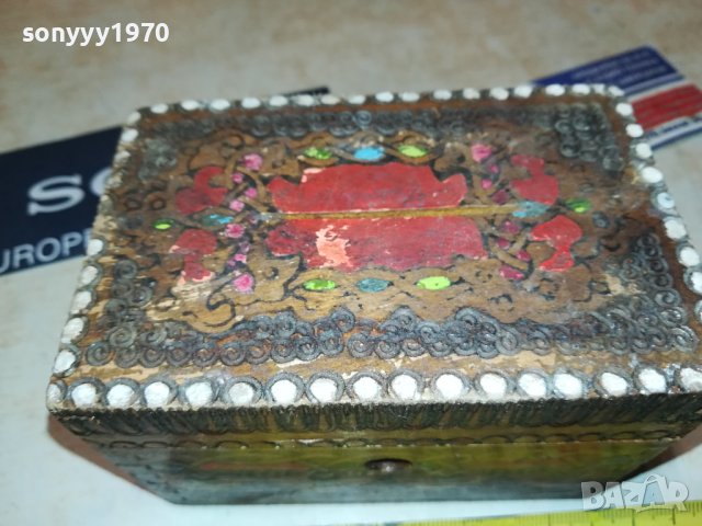 СТАРА КУТИЯ КАСИЧКА С КЛЮЧАЛКА 2906231931, снимка 4 - Антикварни и старинни предмети - 41397395