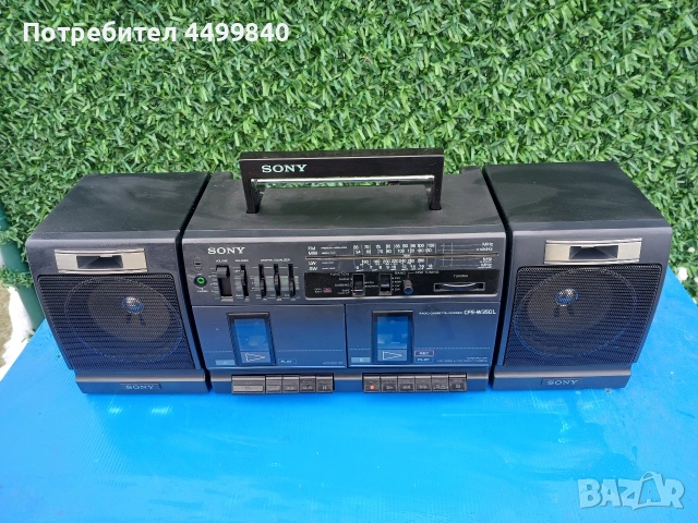 ПРОДАВАМ МНОГО ЗАПАЗЕН КАСЕТОФОН ВЪНШНО ( SONY- CFS-W350L ) , снимка 2 - Радиокасетофони, транзистори - 53321835