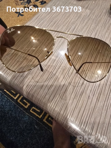 слънчеви очила Ray Ban aviator, снимка 3 - Слънчеви и диоптрични очила - 52203448