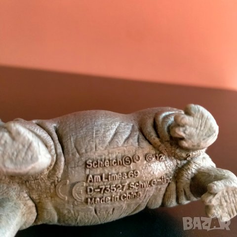 Колекционерска фигурка Schleich Hippopotamus 2012г 14681, снимка 10 - Колекции - 40135193