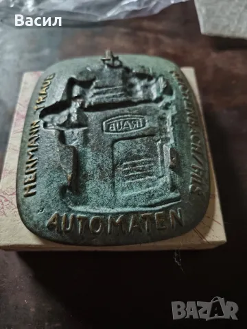 бронзов плакет , снимка 6 - Антикварни и старинни предмети - 47972032