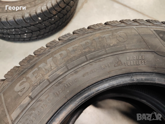4бр.зимни гуми 225/65/16C Semperit, снимка 4 - Гуми и джанти - 52887953