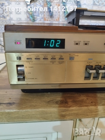 Продавам видеорекордер Sanyo Betamax VTC 9350 M, снимка 2 - Антикварни и старинни предмети - 52938960