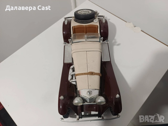 1/18 Mercedes SSK  1928 Bburago , снимка 4 - Колекции - 53790862